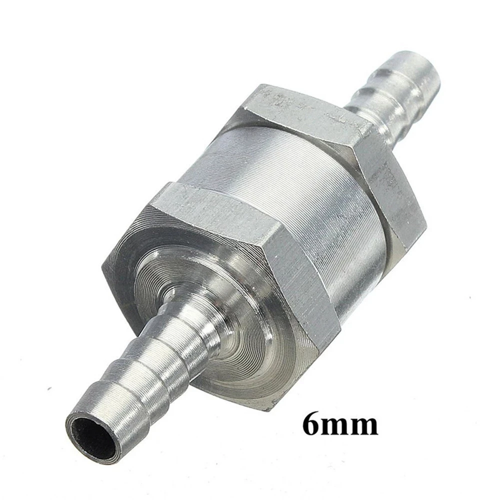 4/6/8/10/12mm Fuel Non Return Petrol Diesel Aluminium Alloy One Way Check Valve