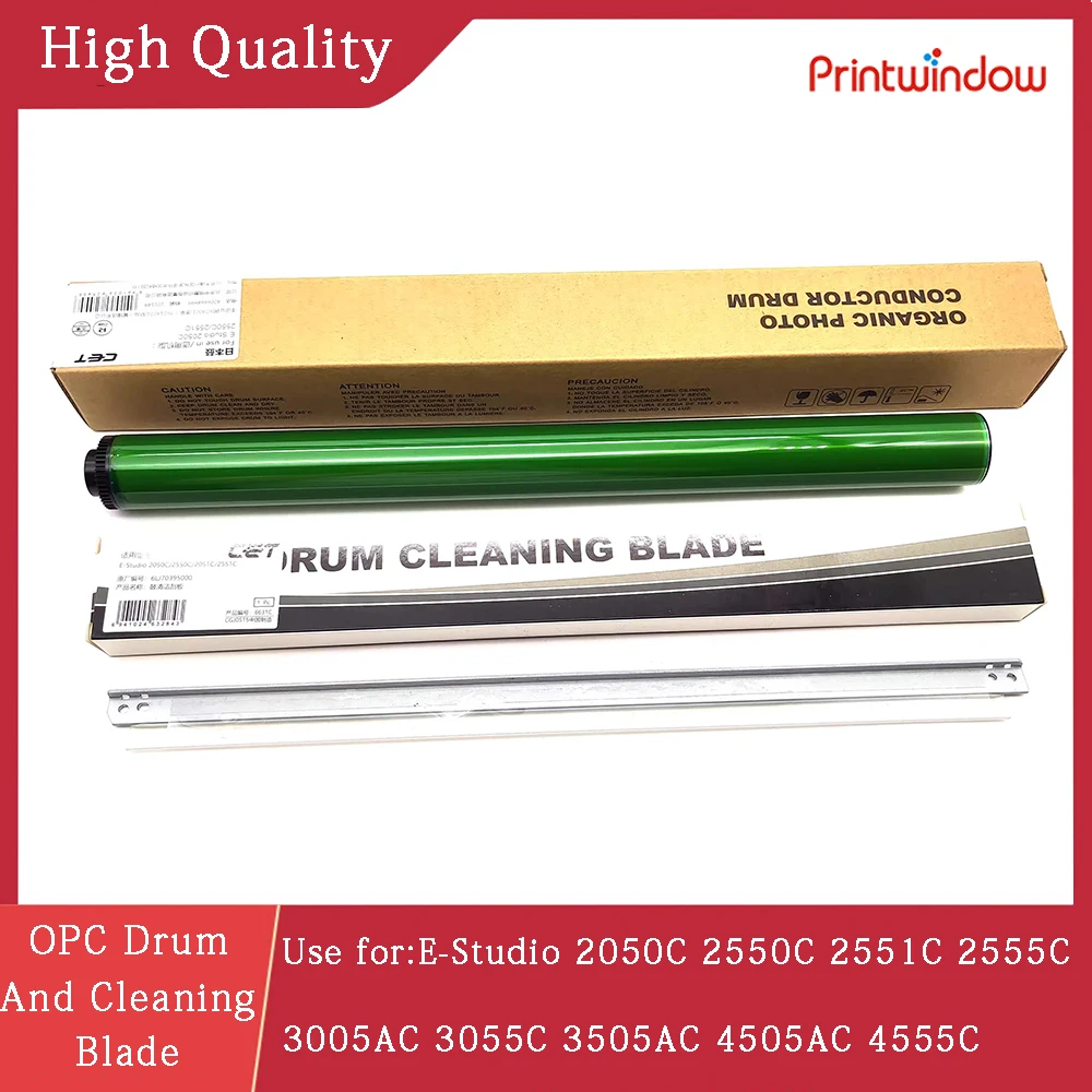 

OD-FC30 OD-FC50 CET Japan OPC Drum for Toshiba E-Studio 2050C 2550C 2551C 2555C 3005AC 3055C 3505AC 3555C Drum Cleaning Blade