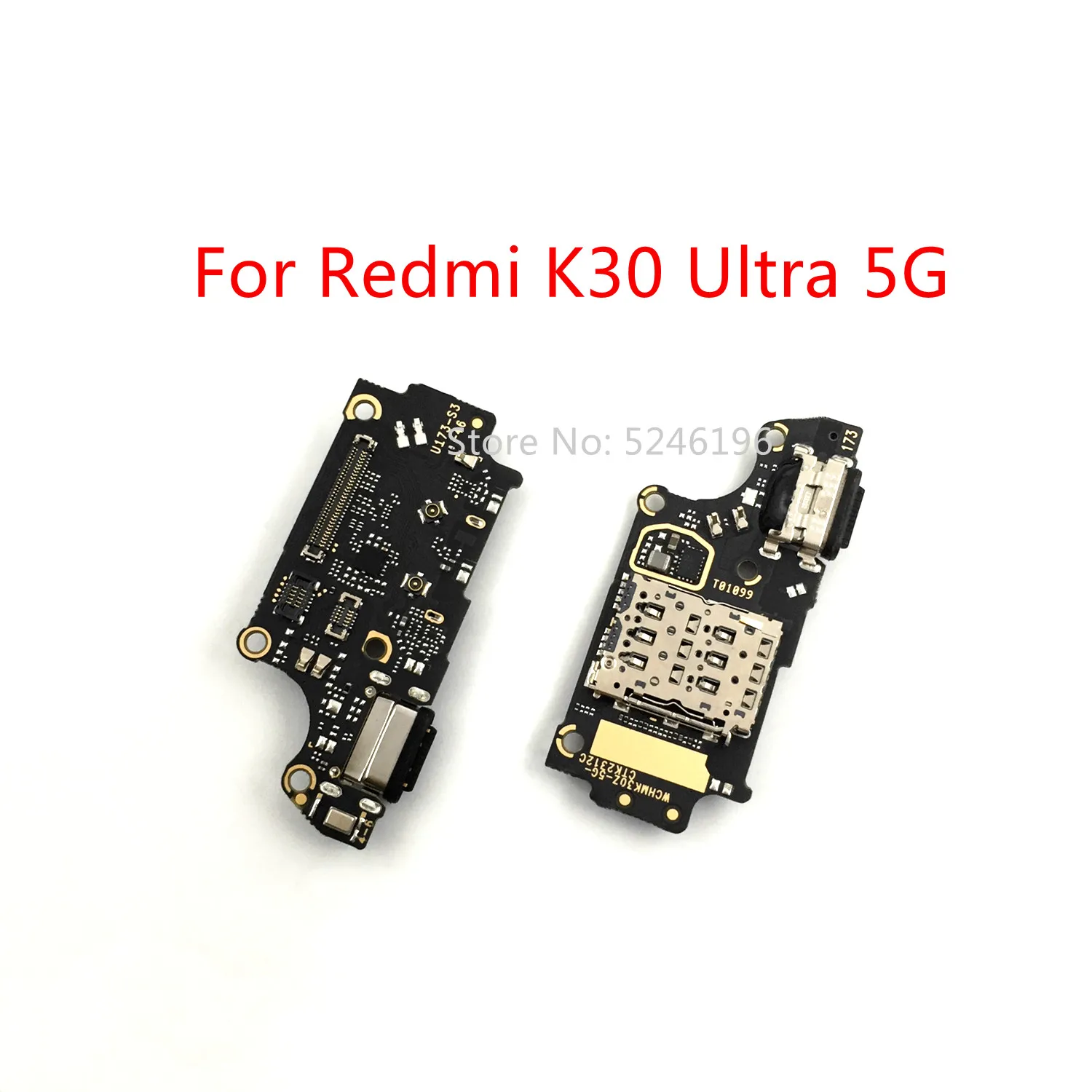

1pcs USB Charging Port Charger Base Connector For Xiaomi Redmi K30 Ultra 5G Replace Part.