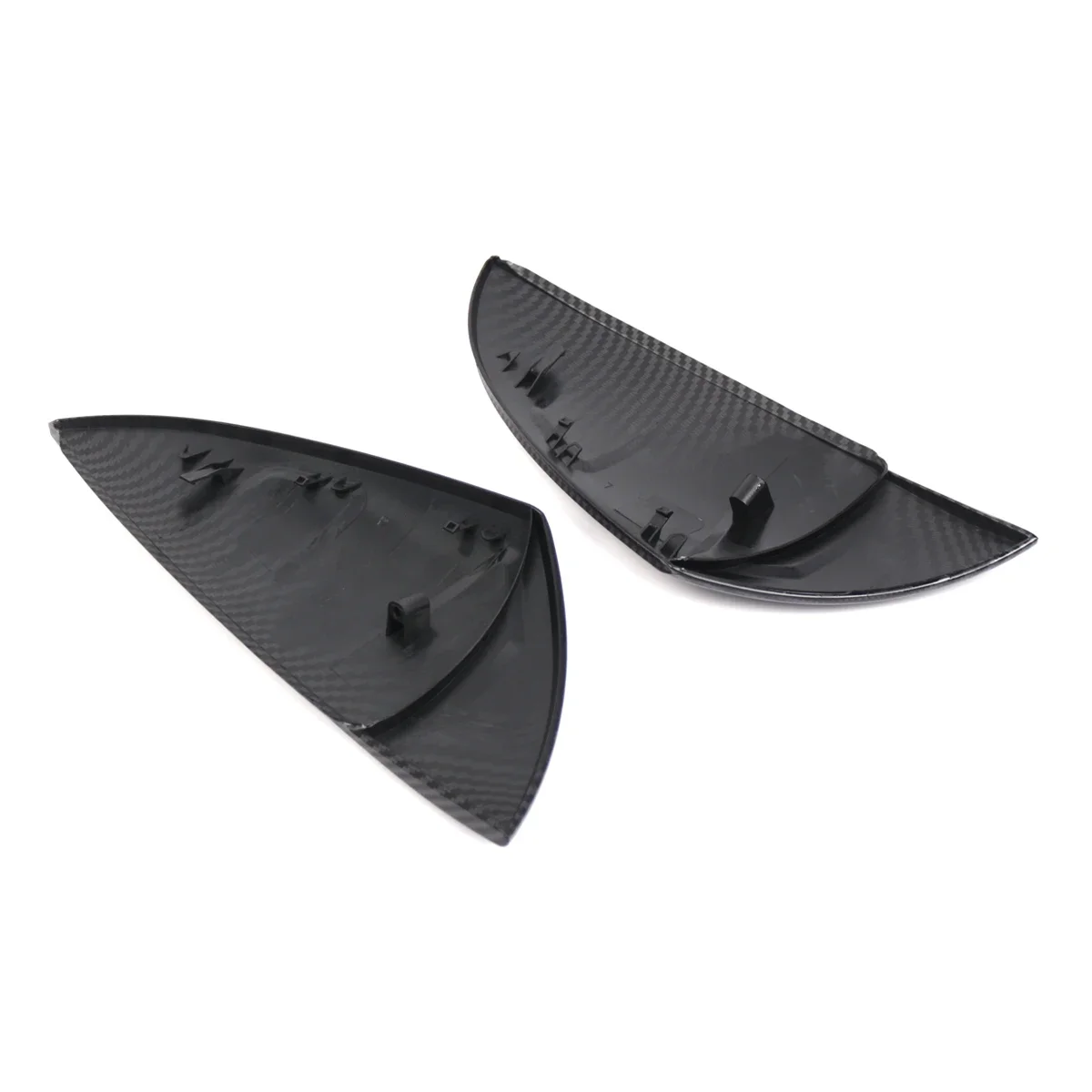 1 par de cubierta de espejo lateral de fibra de carbono LHD tapa de espejo retrovisor accesorios de coche para Lexus Is300/Is350/IS500 2021-2023