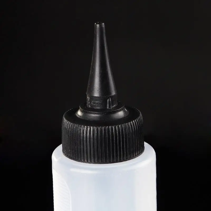 

3pcs 150ml Empty Plastic Salon Hair Color Measuring Tinting Applicator Bottle Hair Washing Cleaning Refillable Squeeze Bottle