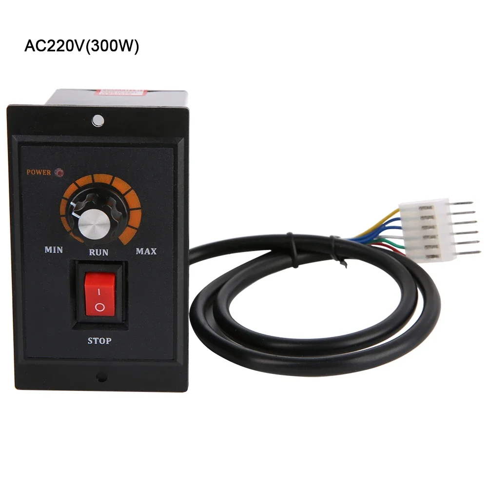 AC 220V 50/60Hz Single Phase AC Motor Speed Controller Electric Motor Speed Regulator