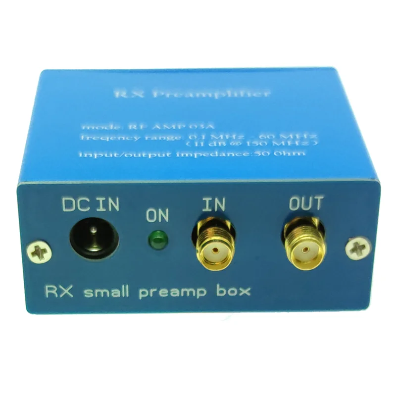 Medium Wave Short Wave HF Signal Amplifier Preamplifier with NPN Transistor 200MA High IP Low Noise for RX Antenna YDH