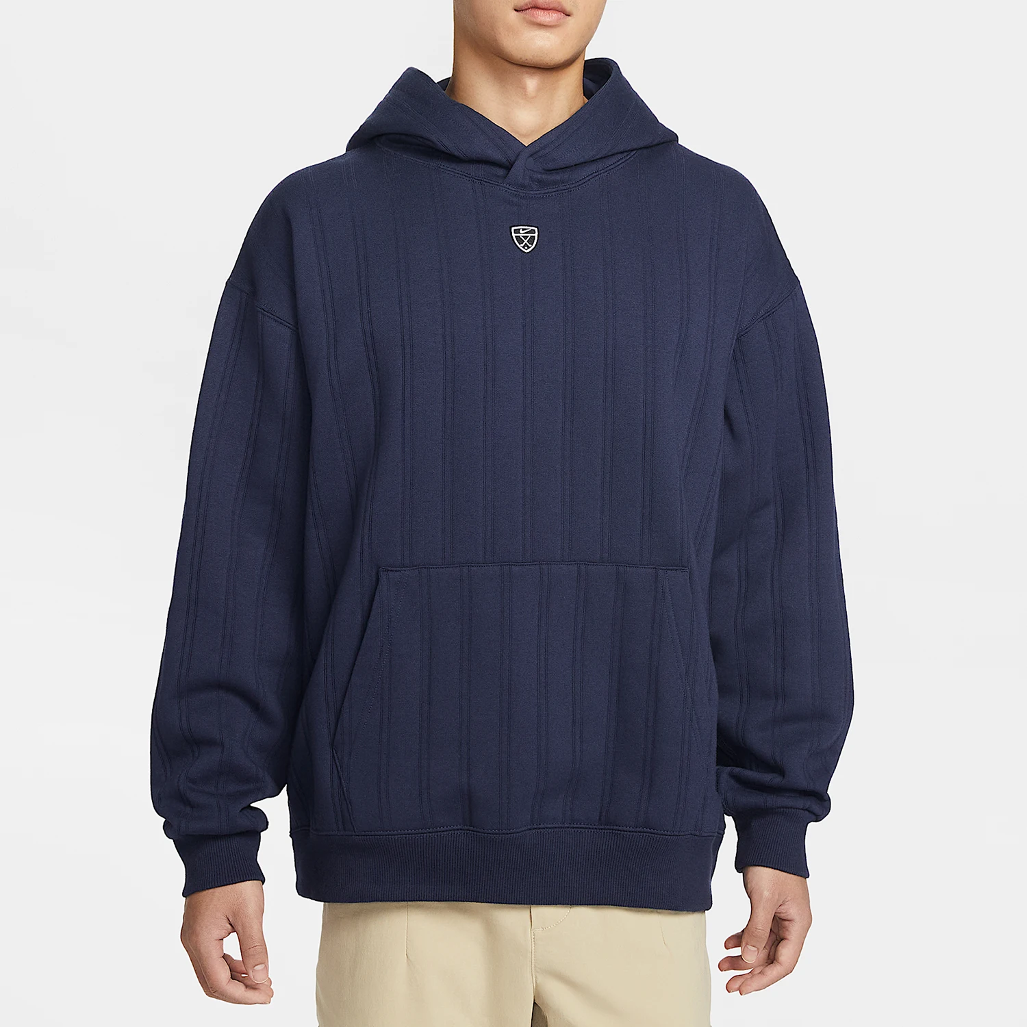 

Nike Authentic Winter Style Men's Hooded Pullover Durable Hoodie IB0298-419