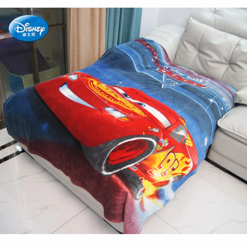 Anime Cute Lightning McQueen Cars 95 Blanket Throw Plane Sofa Cartoon Super Soft Blankets for Kids Gift 117x152cm