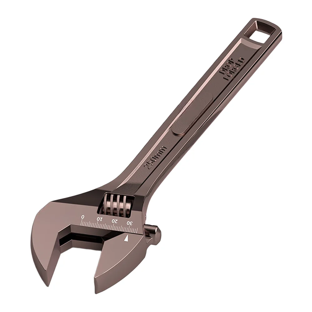 High Carbon Steel Adjustable Wrench Set 8 10 12 Inch Spanner With Rust Resistant Coating For Home Garden Plumbing Repair Tool
