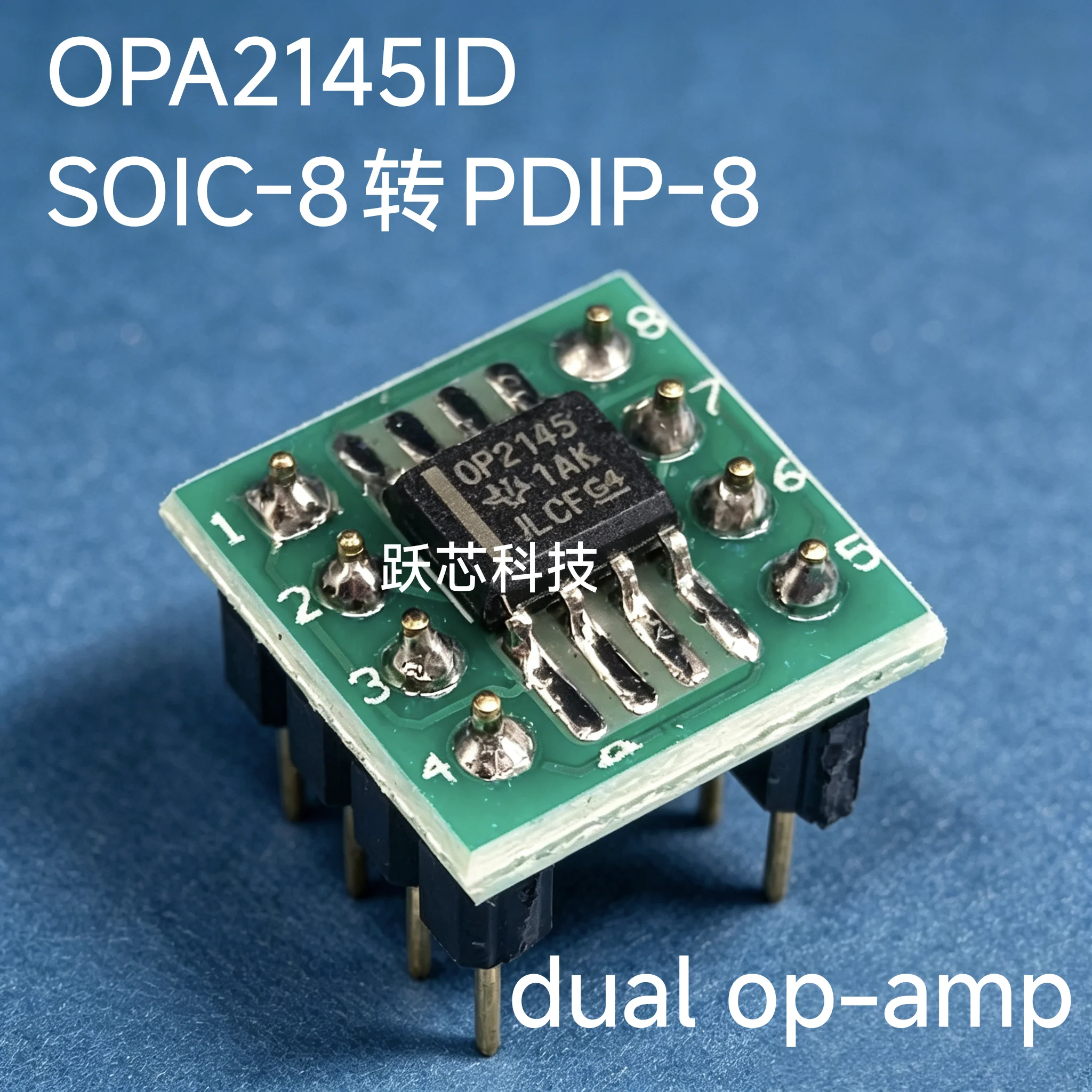 OPA2145IDR OPA2145ID OPA2145 dual op-amp,Genuine original SOIC-8 SMT to direct insertion