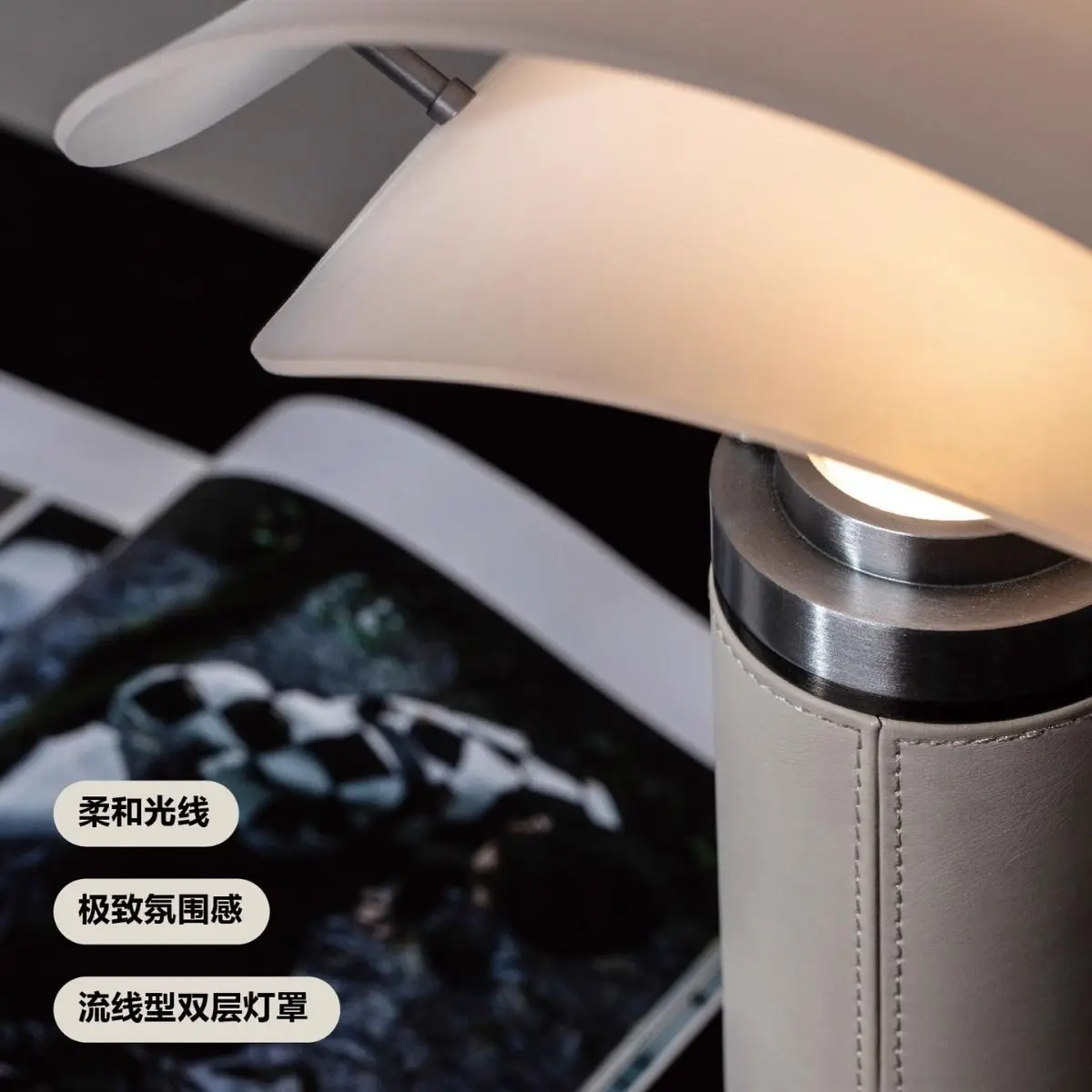 Minimalist designer style postmodern style infinite dimming living room bedroom home desk lamp