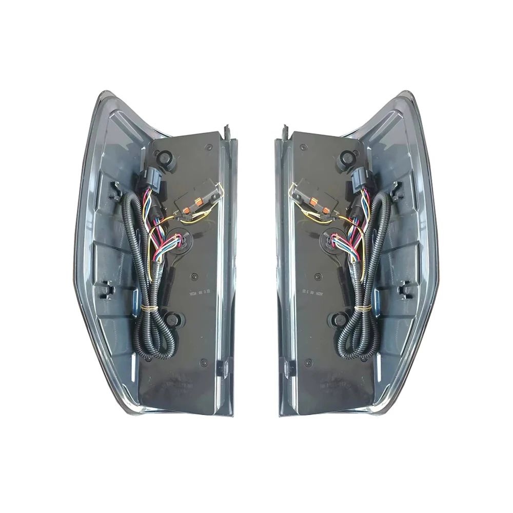 1 PAIR CAR TAILLIGHTS FOR FORD RANGER RAPTOR 2012-2021 REAR LAMP LIGHT DYNAMIC SEQUENTIAL TURN SIGNALS DRL BRAKE REVERSE LAMP
