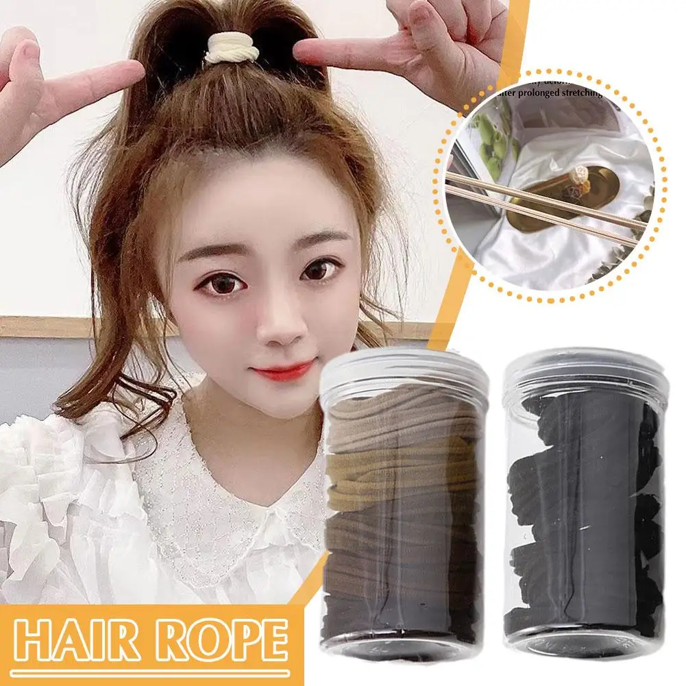 Women Tie Hair Rope New Towel Fashion Tie-in Hair Hair Headdress Band Rubber Tie Women Rope A1X4