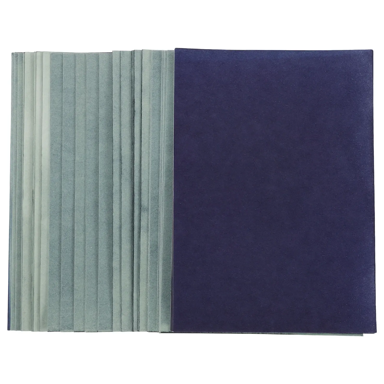 50 قطعة ورق طباعة الشمس Cyanotype A6 أوراق التصوير الشمسية عالية الحساسية لطباعة الطبيعة أنشطة جذع الحرف اليدوية ذاتية الصنع