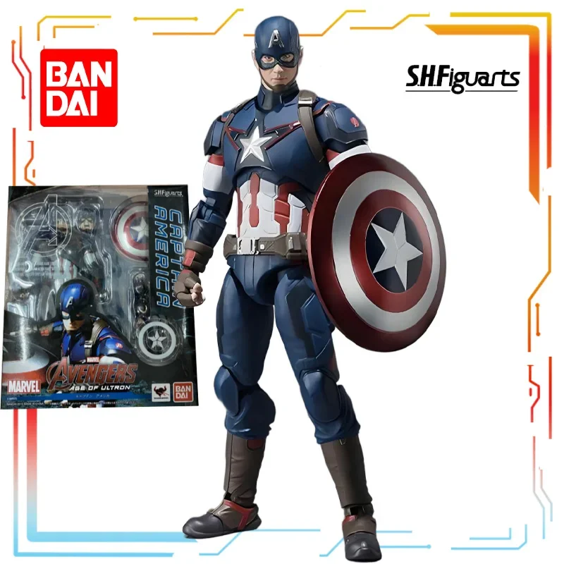 Bandai S.H.Figuarts SHF Avengers Age of Ultron, een beweegbaar actiefiguur, voorgelakte verzamelfiguur, geschikt voor hobbydoeleinden, als decoratie of cadeau.
