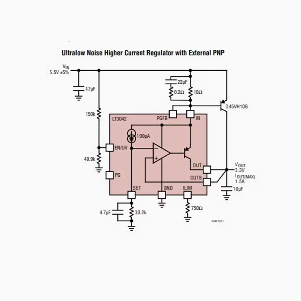 (DT37) LT3042 Regulated Low Noise High-Precision Linear Positive Voltage DC Power Supply Upgrade DAC 12V