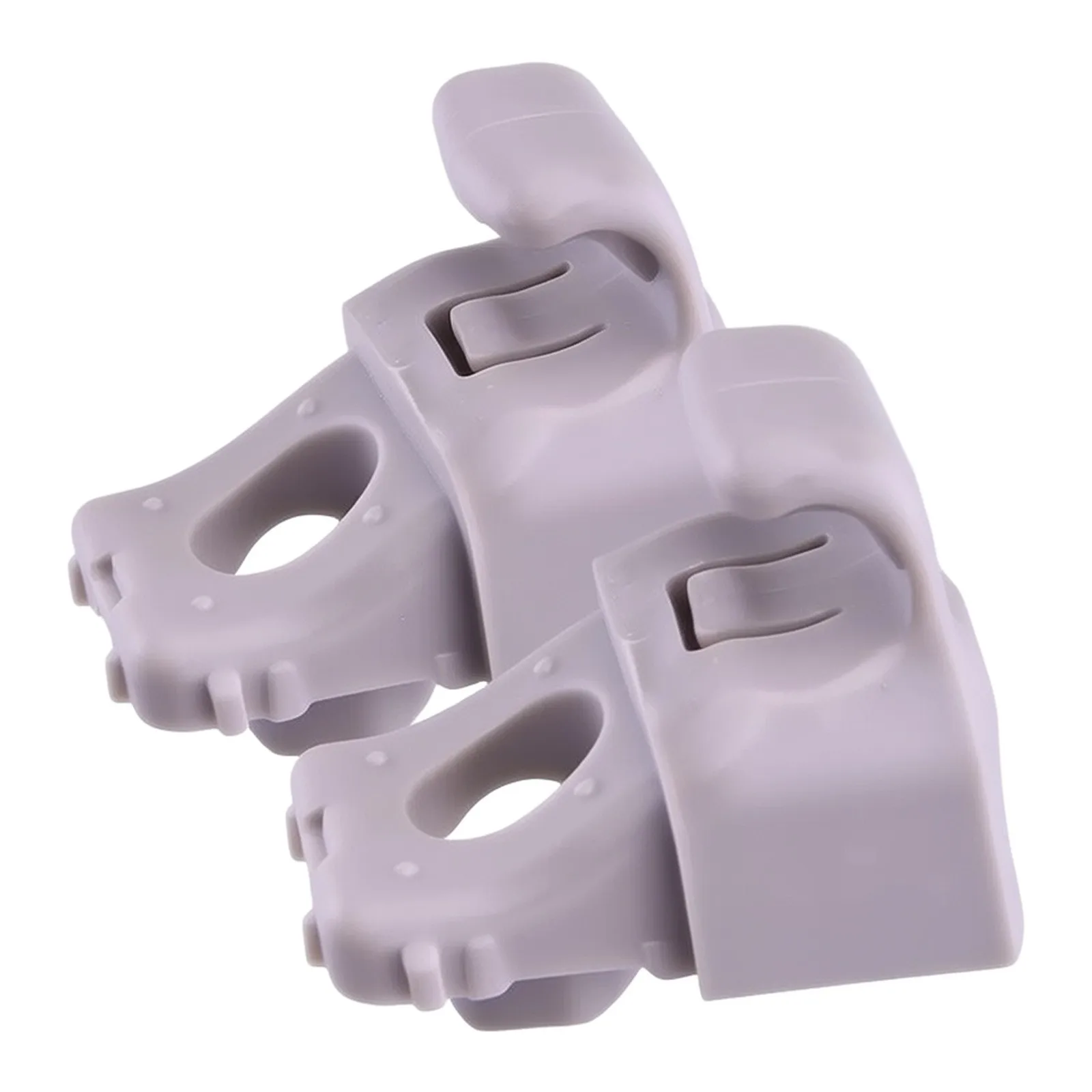 Easy Installation Sun Visor Bracket Car Interior Accessories Grey Visor Installation Kit Sleek Design Sturdy Structure