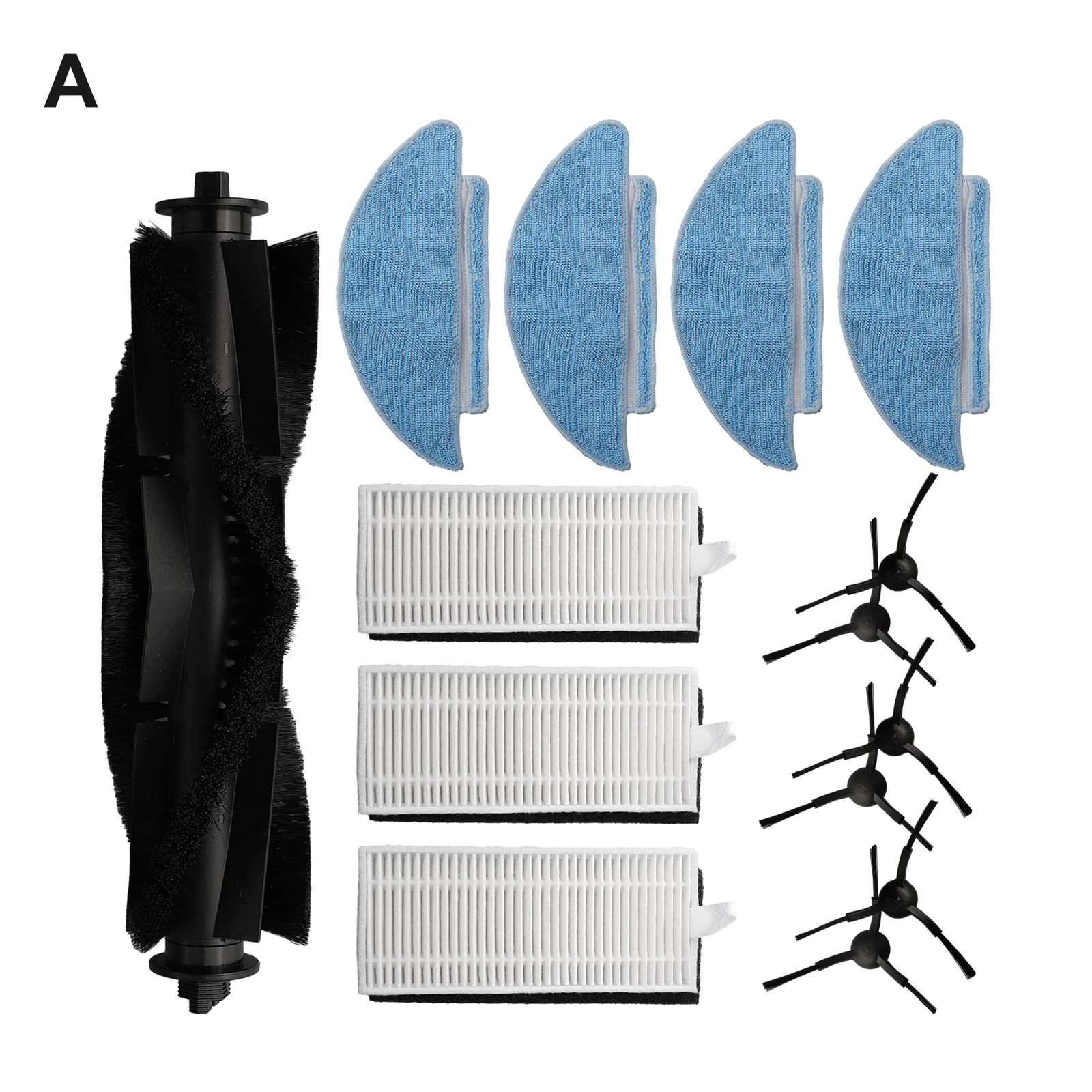 

Spare Parts Pack for Conga 7490 Robot Vacuum Cleaner Including Mop Pads Side Brushes and Filters for Genesis and X Treme