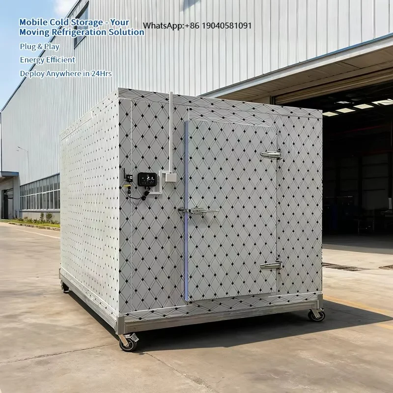 Energy-efficient Solar Industrial Mini Quick-Freezers with Engine & Gear Complete Cold Storage Equipment