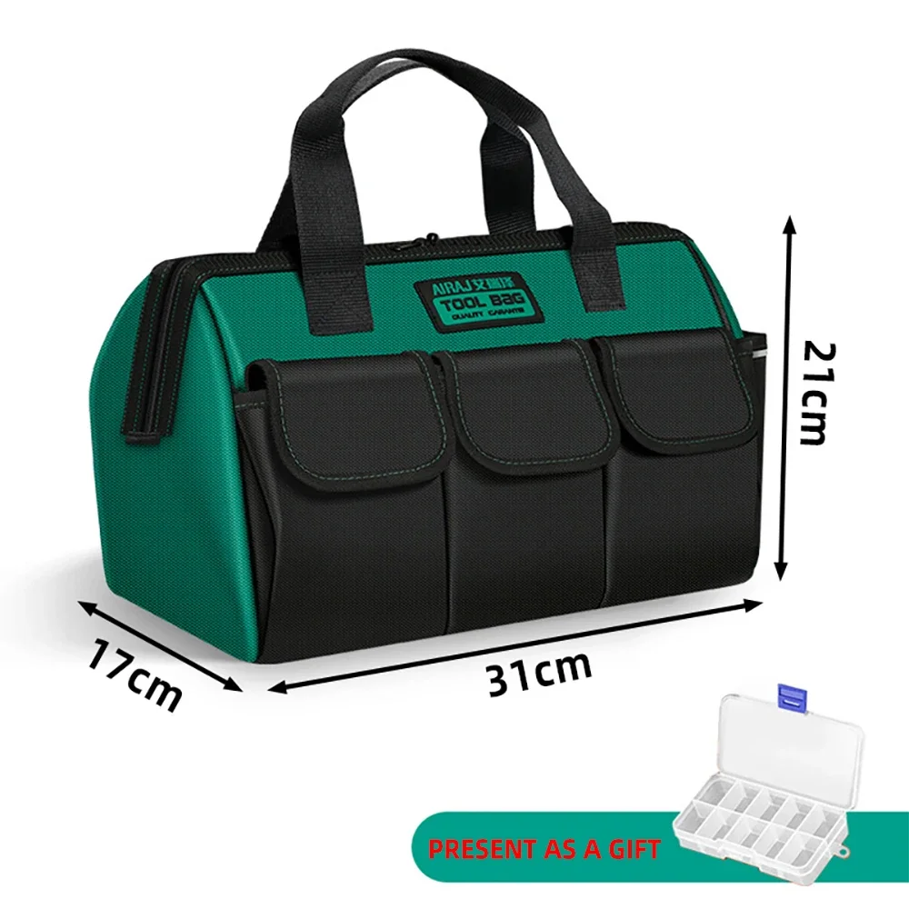 Multi-function Tool Kit Thickened Electrician Carpenter Oxford Cloth Waterproof and Wear-resistant Maintenance Storage Bag