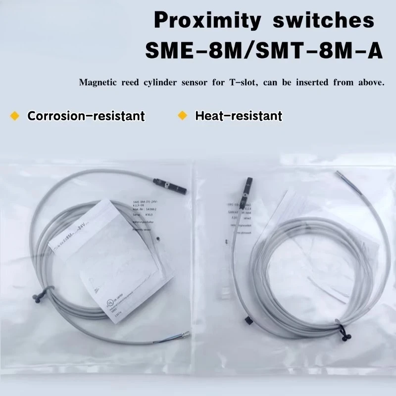 SME SMT-8M 10M 8 10 1 8G-A DS ZS SL-PS NS-24V-E K S K5 KL-0.3-2.5-5.0-Q M8D L M12-OE-LED-24-Proximity Switches Pneumatic Tools