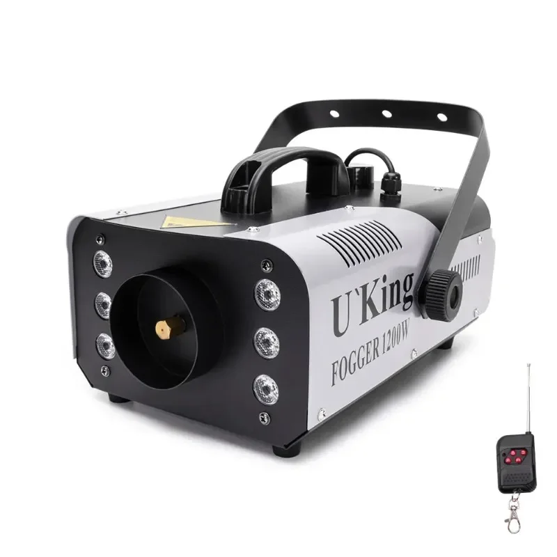 U`King LED RGB DJ Smoke Machine Fog Machine for Wedding Stage Light Fog Machine