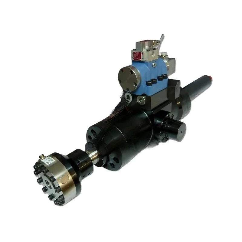 Servo hydraulic pneumatic piston cylinder double acting