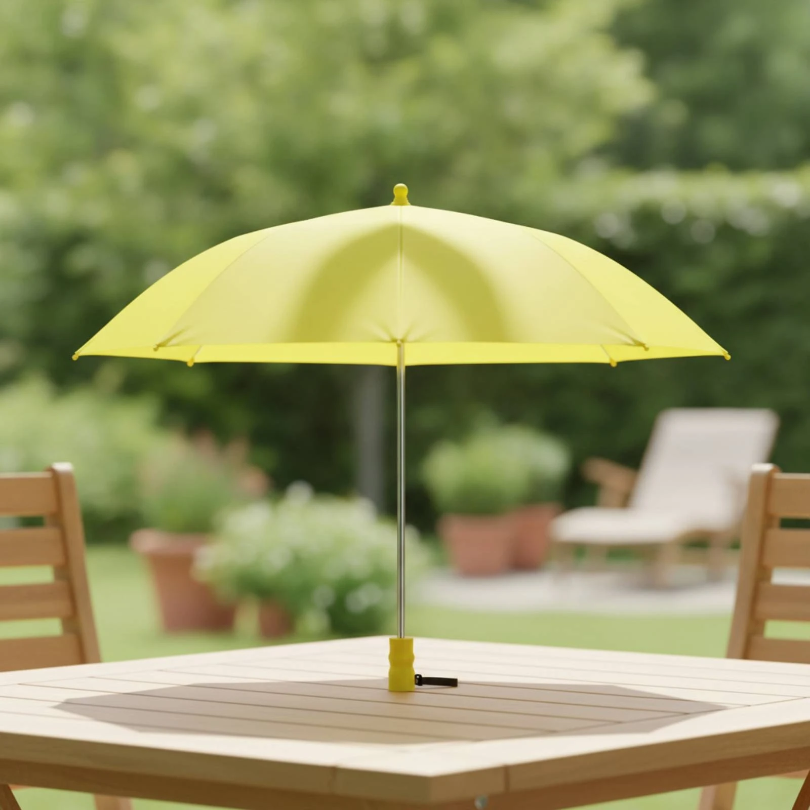 Clamp-on Umbrella Portable Clamp-on Sunshade Shade Canopy Lightweight for Streamers, Outdoor, Live Broadcasting