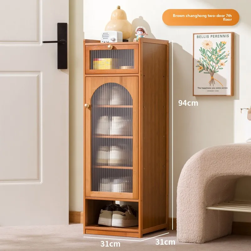 Multi-functional Household GoodsShoe Cabinet Household Entrance Extremely Narrow Small Shoe Rack Multi-layer Storage Cabinet