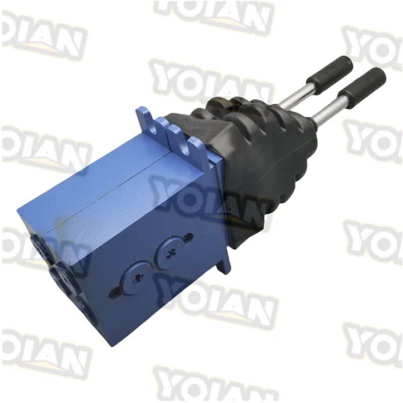 Construction Machinery Spare Parts Double Dozer Blade Excavator Remote Control Joystick Hydraulic Pilot Handle Valve Controller