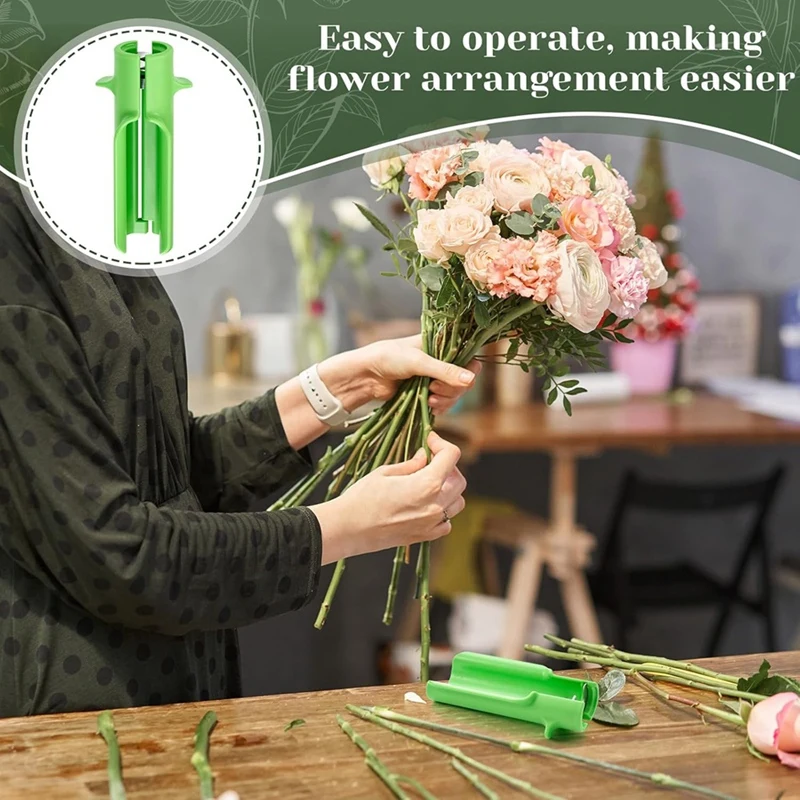 ABVJ-3 Stuk Rose Doorn Stripper Tool Doorn Remover Voor Rozen Blad Stripper Tool Bloem Cleaner Cutter Om Bladeren Te Verwijderen