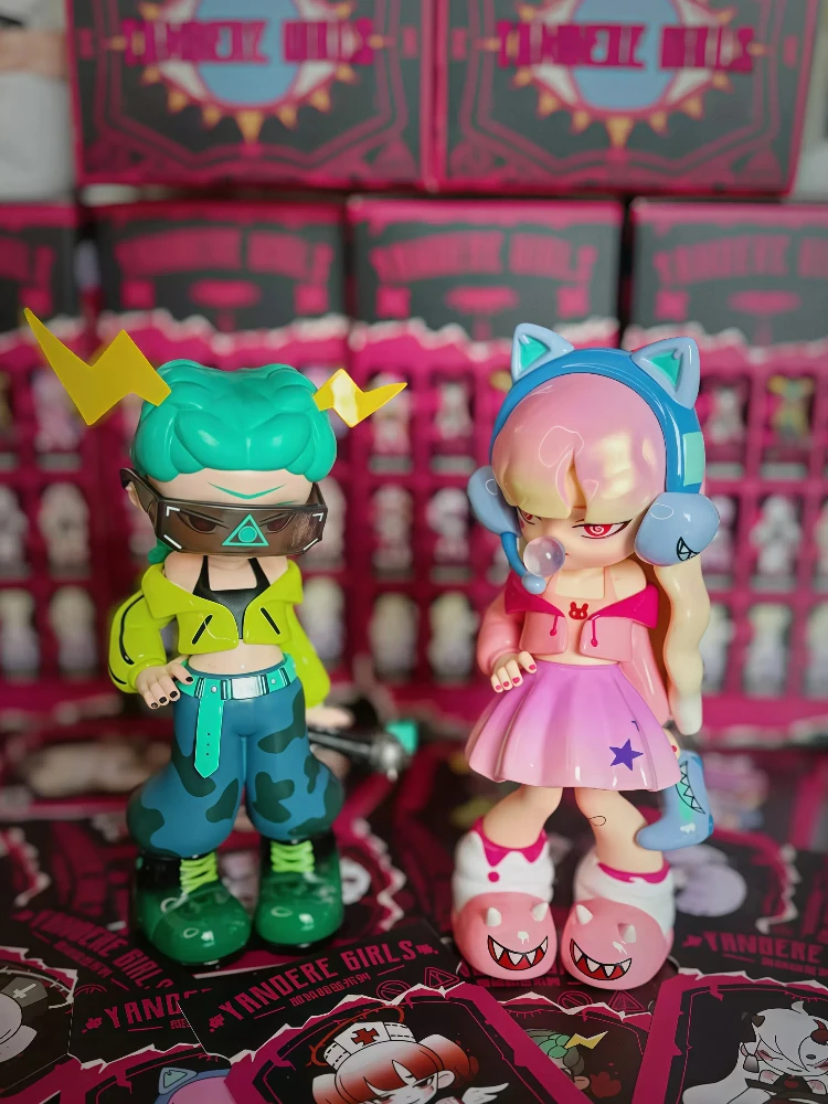 

Yandere Girls Blind Box Remove The Lable Series Gothic Style Anime Figure Doll Model Desktable Decor Fashion Personalized Gifts