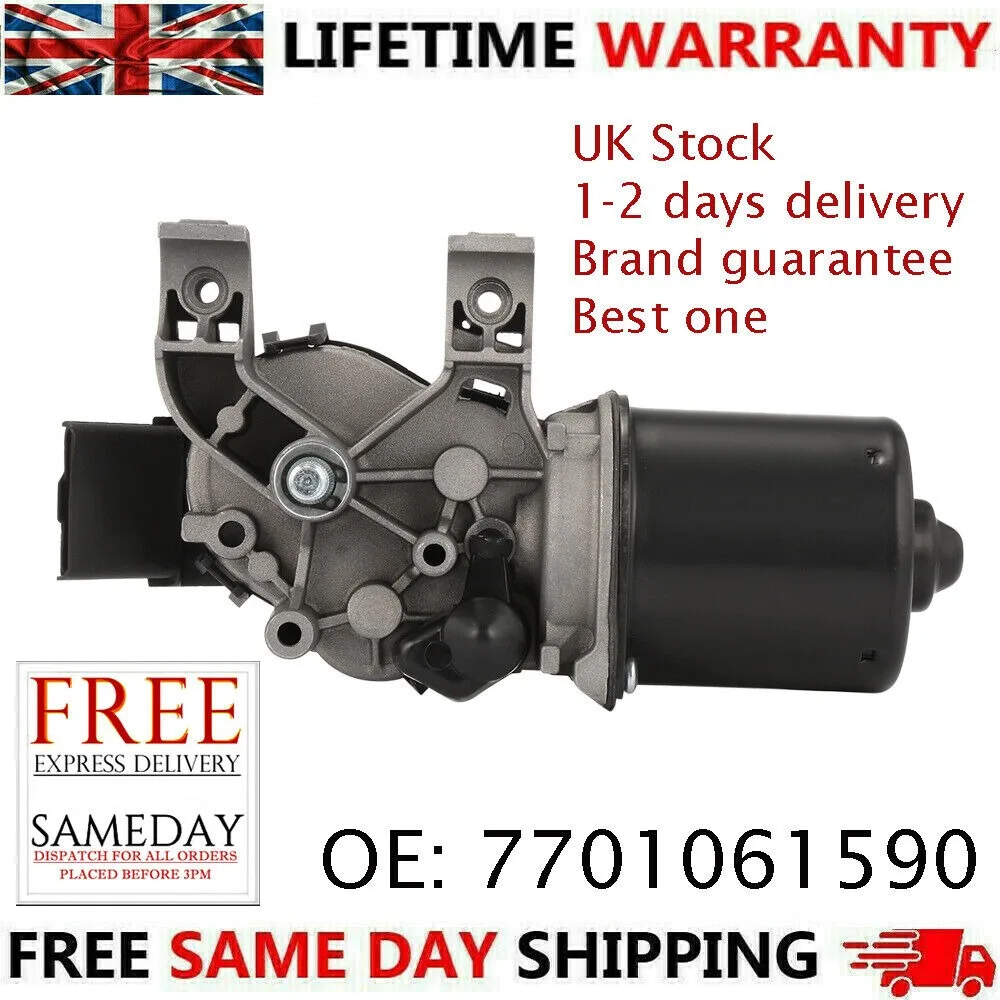 For Renault Clio MK3 2005-2012 Front Windscreen Wiper Motor 7701061590 UK Seller