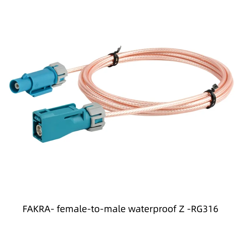 FAKRA waterproof-Z to SMA male female RG174/RG316 IP67 waterproof car 360 panoramic camera Cable
