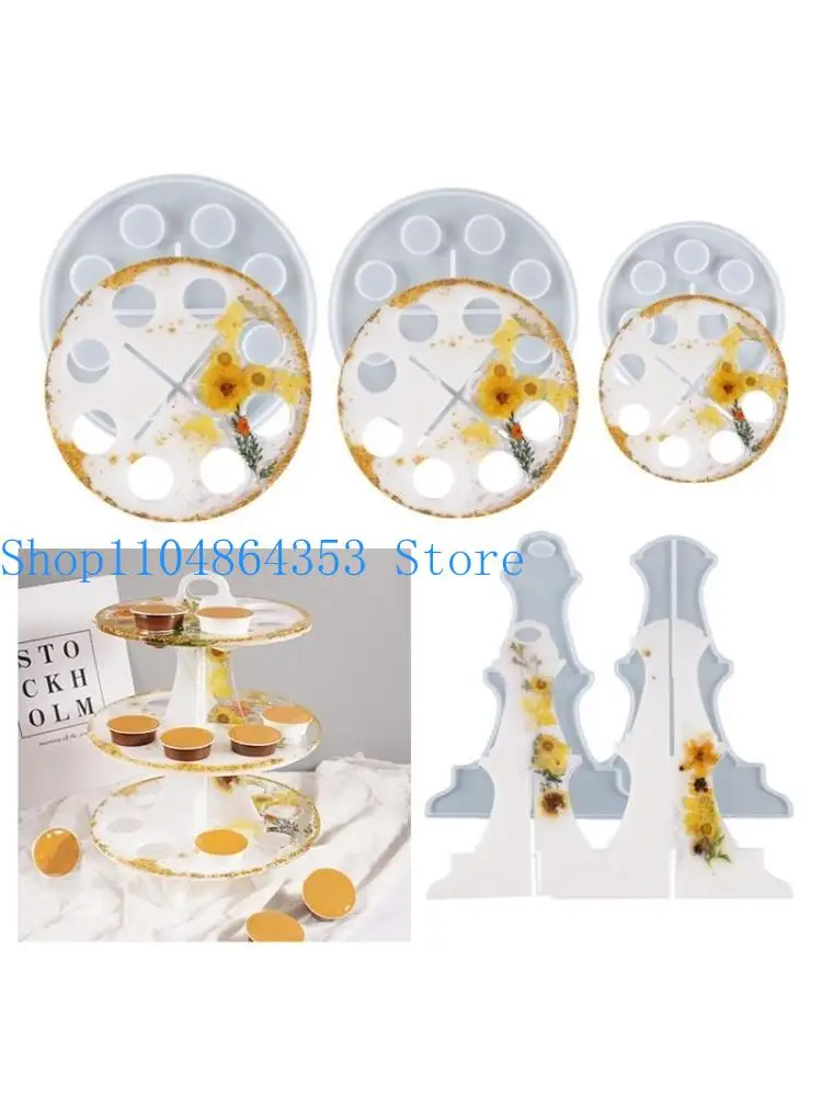 

652F Silicone Coffee Capsule Holder Mold for k Cups Storage Stand Mold