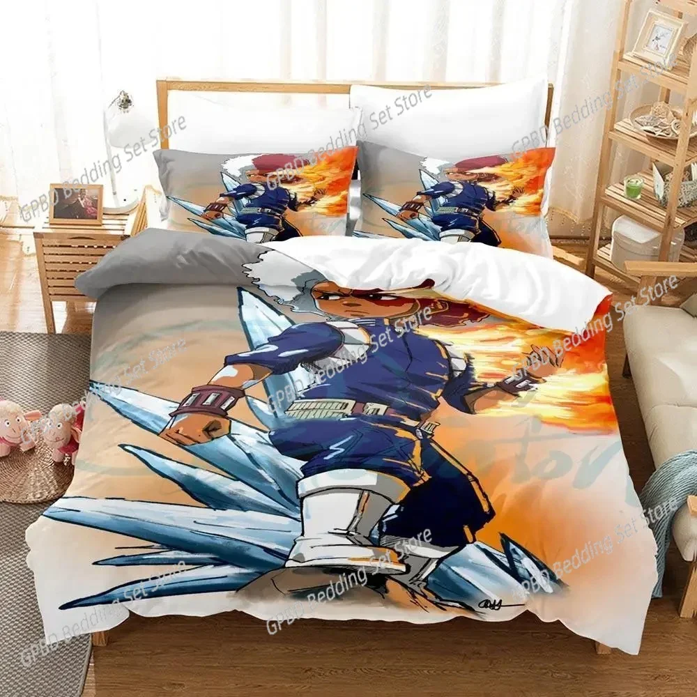 New The Boondocks Bedding Set Single Twin Full Queen King Size Bed Set Adult Kid Bedroom Duvet cover Sets 3D Anime Bed Sheet Set