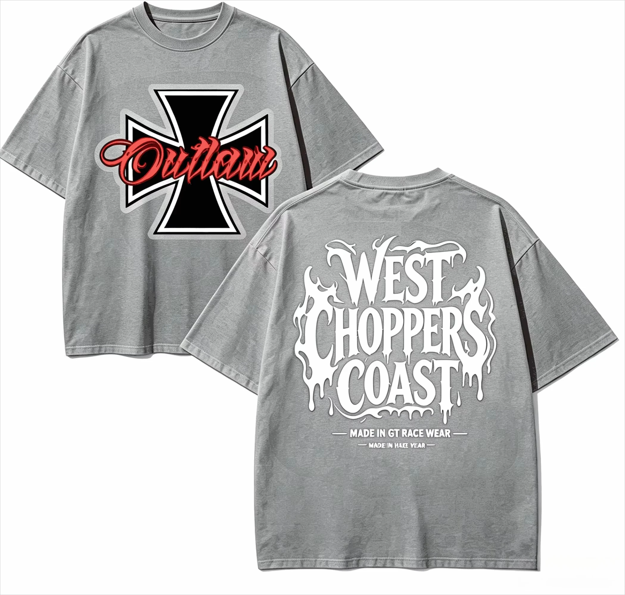 2026 West Coast Choppers for Fan Gift T-shirt Men Women Harajuku Short Sleeve Streetwear High Quality Couples Classic