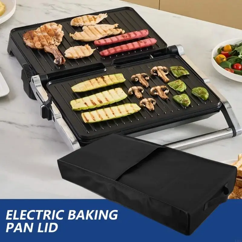 Practical Grill Mats Cover Includes Spacious Pocket For Utensils Organization X3UC