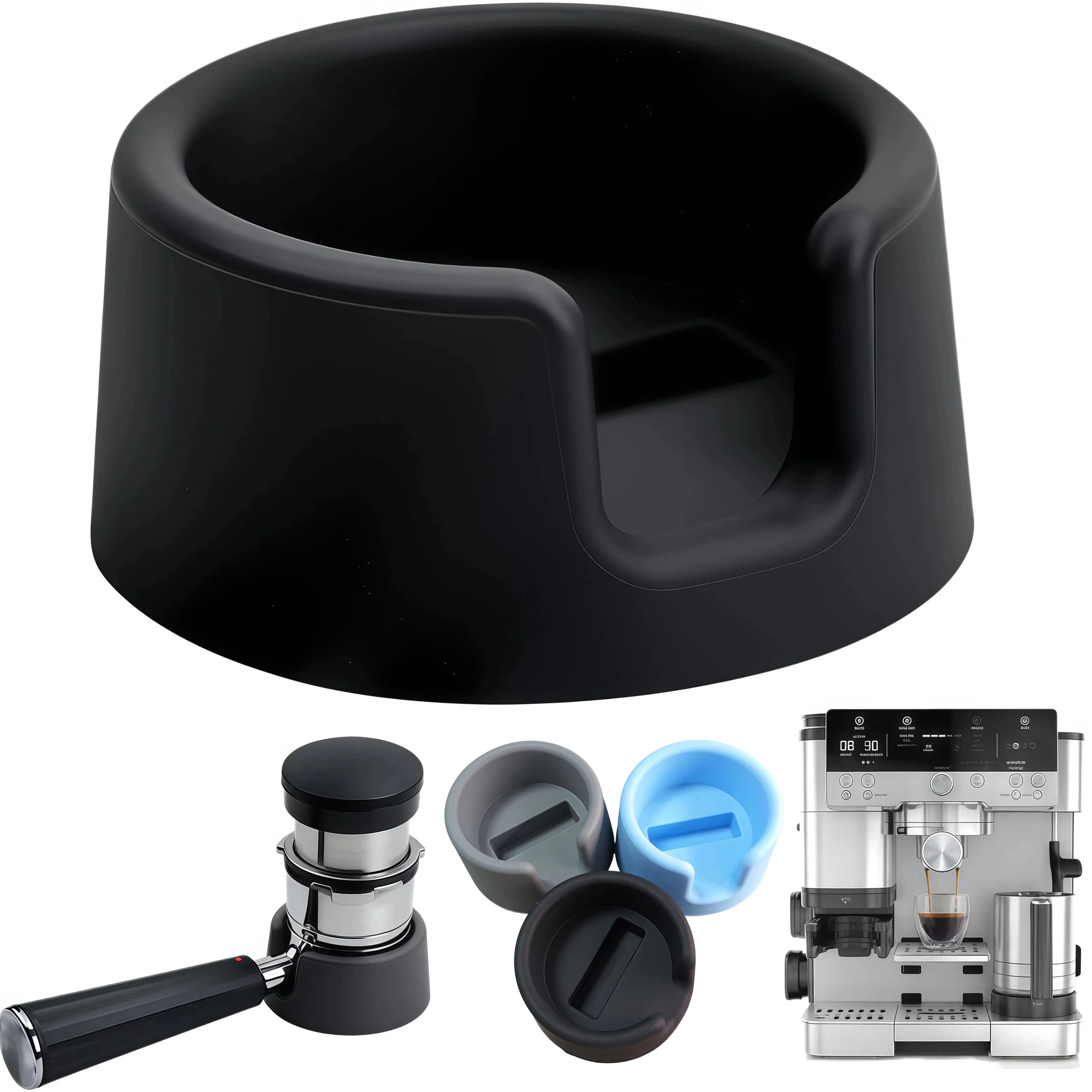 Applicable to Ninja Luxe Cafe ES601 655 ES701 Espresso Machine Press Foundation Make-up Seat Compatible Coffee Handle