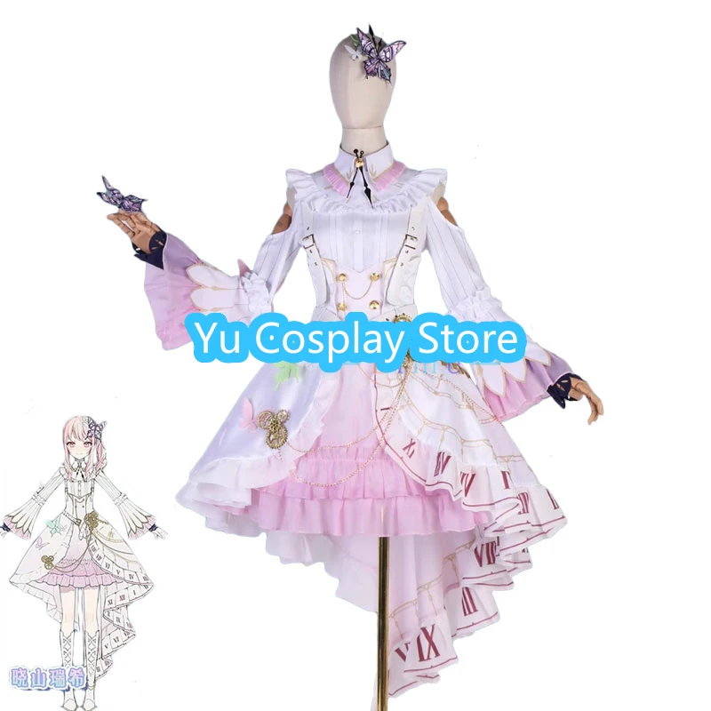 Akiyama Mizuki Cosplay Costumes Game Project Sekai 3rd Anniversary Cosplay Dress Halloween Party Suit Uniforms Custom Made