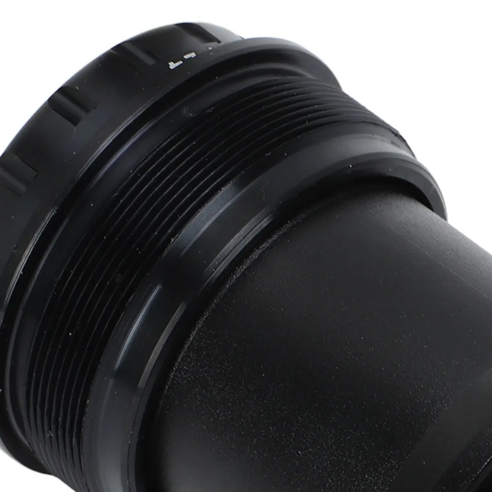 

24mm Inner Diameter Bottom Bracket Sealed Bearings Aluminum Alloy Cycling Bottom Brackets Black Lightweight Bike Central Shaft