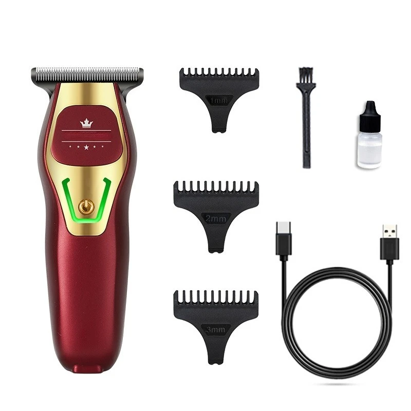 Small oil-head hair clipper, hair trimmer, strong power, compact and easy to operate