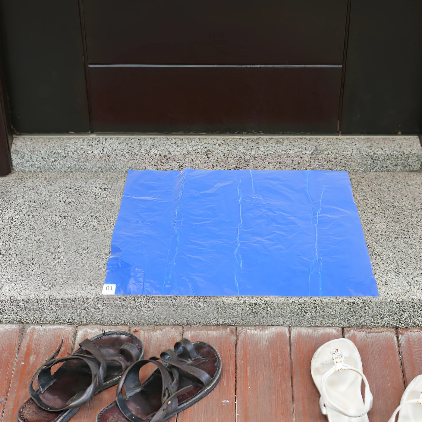 

30 Sheets Disposable Sticky Mat High Adhesion Floor Dust Home Door Entrance Office Dorm Waterproof Glue Treatment Traps Dirt