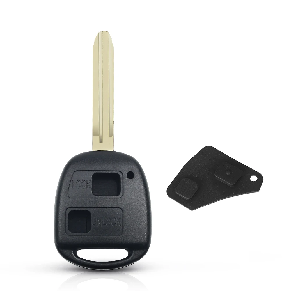 KEYYOU 1PCS TOY41/TOY43/TOY47/TOY48 Car Key Case Shell For Toyota Camry Rav4 Corolla Prado Yaris Tarago Cruiser Land view 2