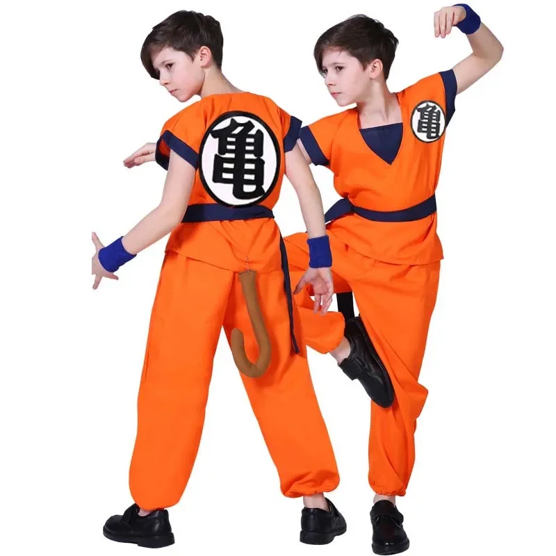 Halloween Kids Adult Goku Cosplay costume