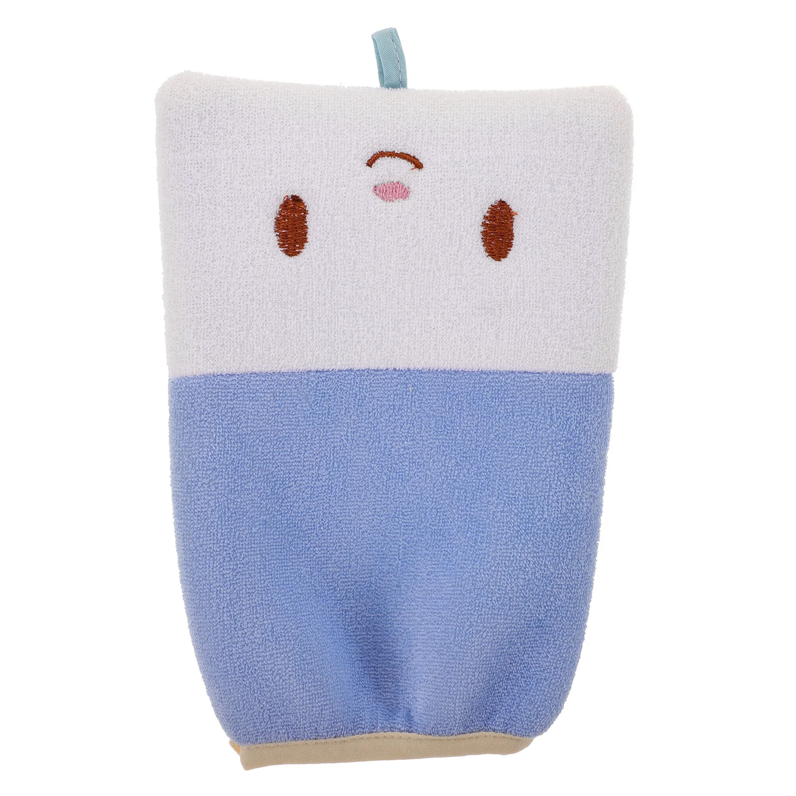 

Baby Bath Mitt Soft Exfoliating Bath Sponge Gentle Cleansing Glove For Kids Toddlers Infants Sky-Blue Washcloths