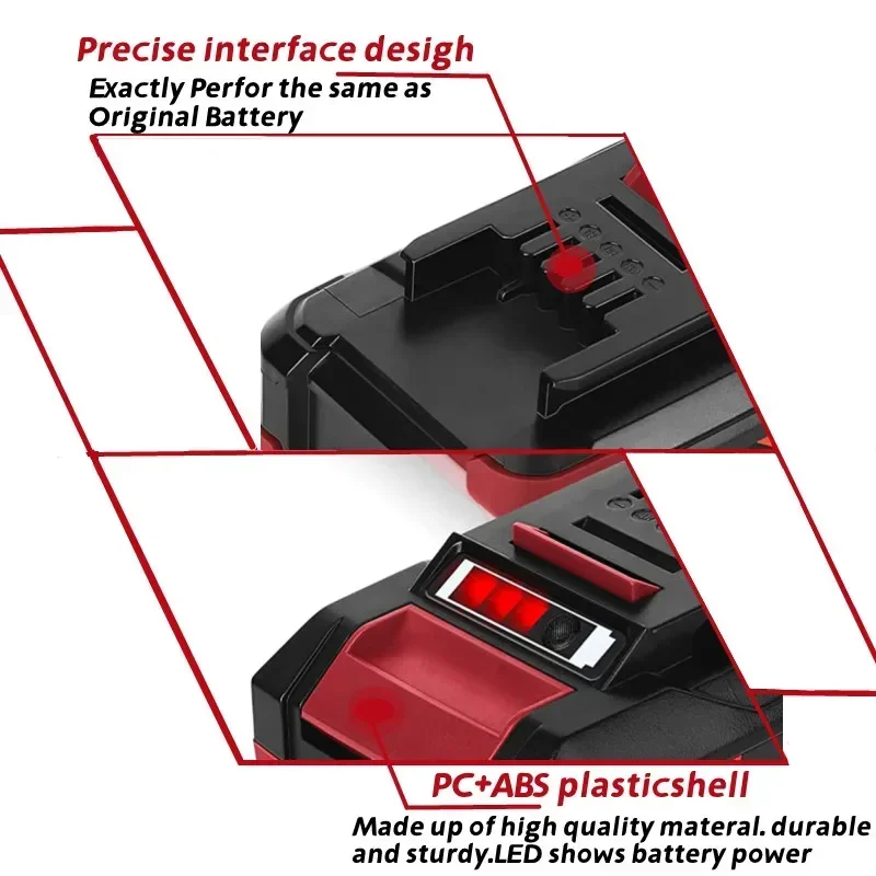 Power X-Change 18V, 4,8 Ah Lithium-Ionen-Akku universell kompatibel mit allen pxc Elektro werkzeugen und Garten maschinen