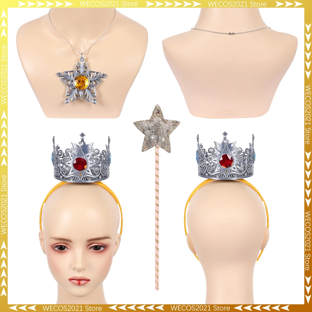 

Disguise Anime Game Rosalina Cosplay Necklace Magic Stick 2026 Movie Costume Accessories Halloween Women Role Play Dress Up Prop
