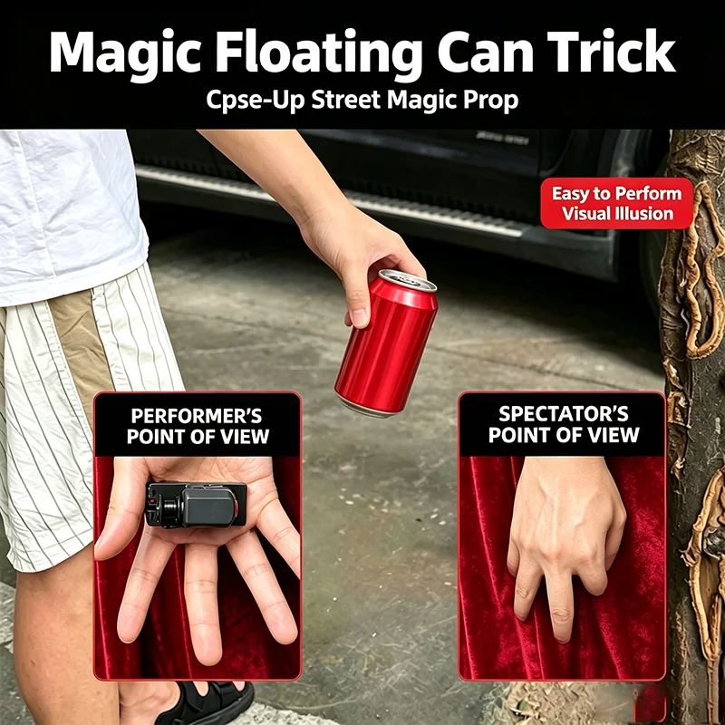 Telecontrol Magic Drop Trick Prop Illusion Visual Mind Control Magic Props The Floating Tank Controls Magician To Perform