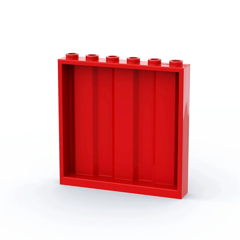 10 Stück Kompatible 23405 MOC Wandsteine 1X6X5 DIY Enlighten Block DIY Bauteile Lehrreiche Kreative Plastikspielzeuge – Detail 2