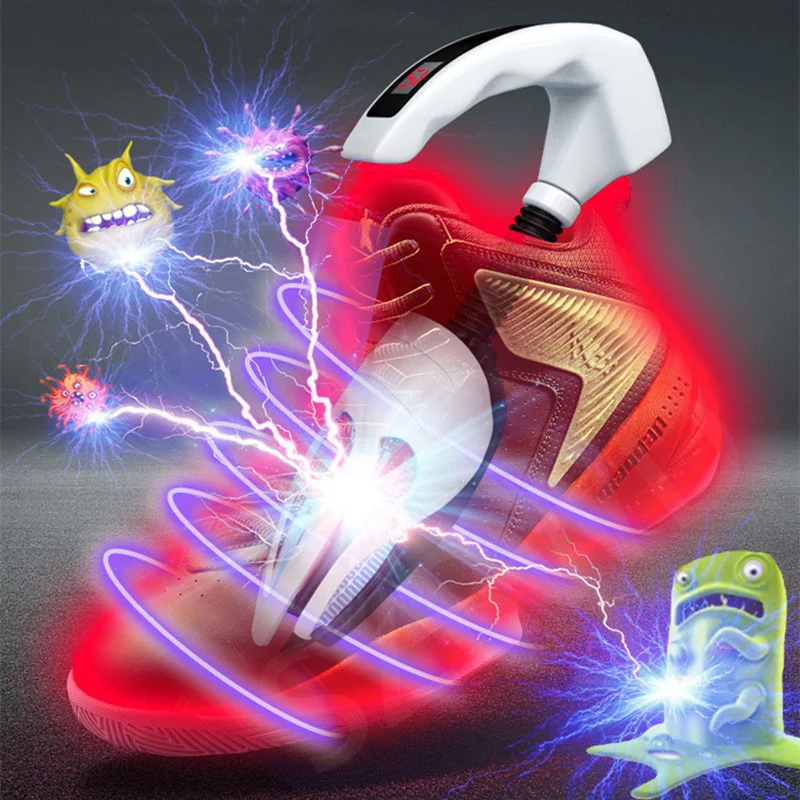 220V Electric UV Shoes Dryer EU Plug With Ozone Sterilization Timer Device Remove Odor Deodorant LED Screen Drying Warmer Heater