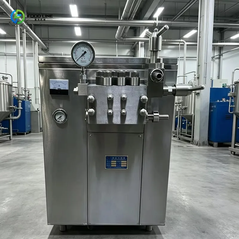 Lab Scale Preheating Homogenizer GYB500-6S 11KW 500L/H 60MPa for Nano Nutrient Vitamin Fortified Food Emulsification
