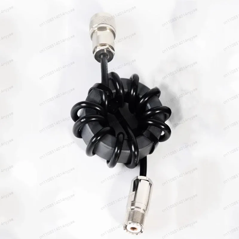EM-43 HF Choke Balun 1.8-30MHz for Shortwave Radio – 1:1 Current Balun – Common Mode Noise Suppressor (1000W PEP)